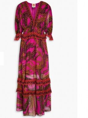 farm rio madrid wrap maxi dress Farm Rio Madrid Wrap Maxi Dress